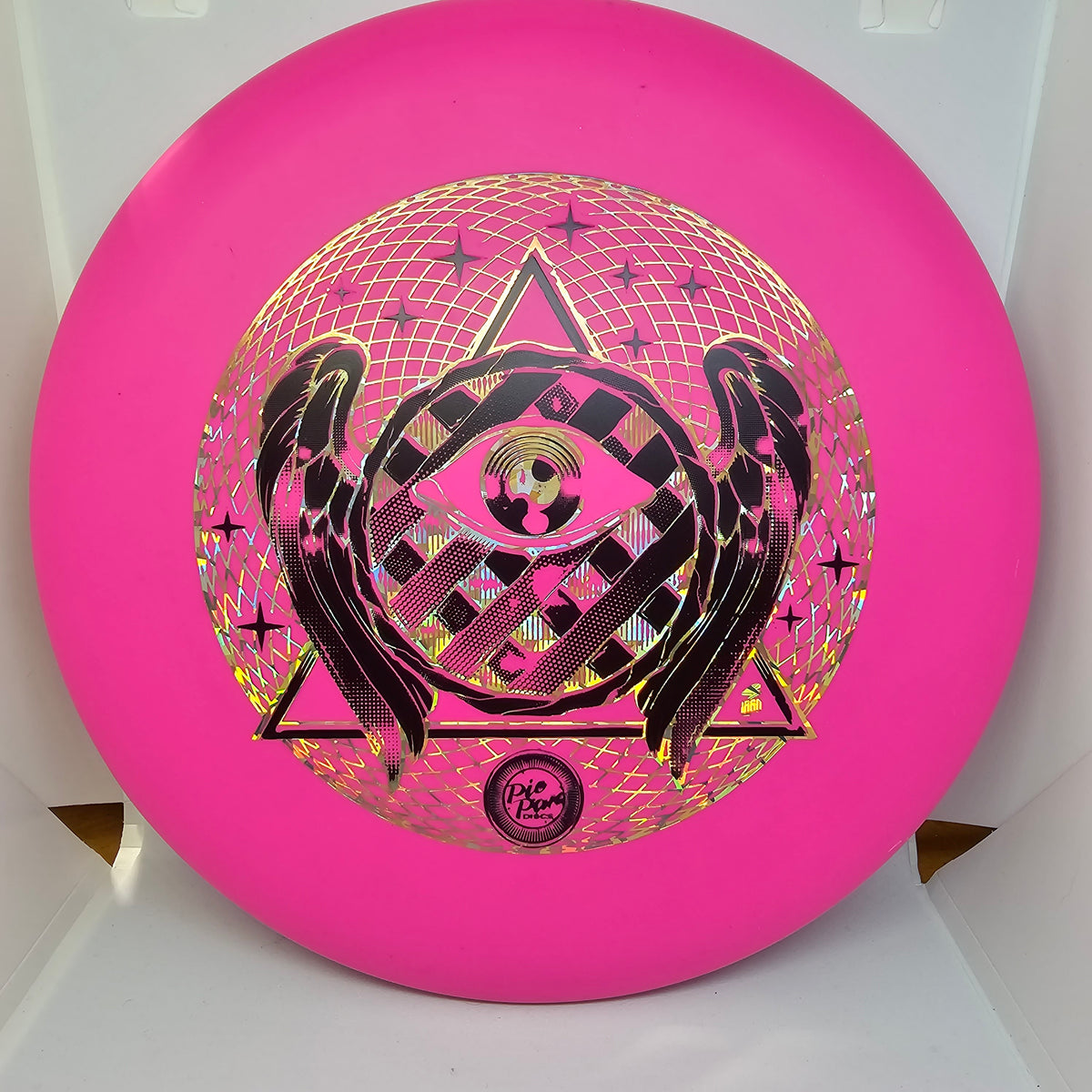 Pie Pan Butter Bagger All Seeing Pie Eye TriFly Disc Golf