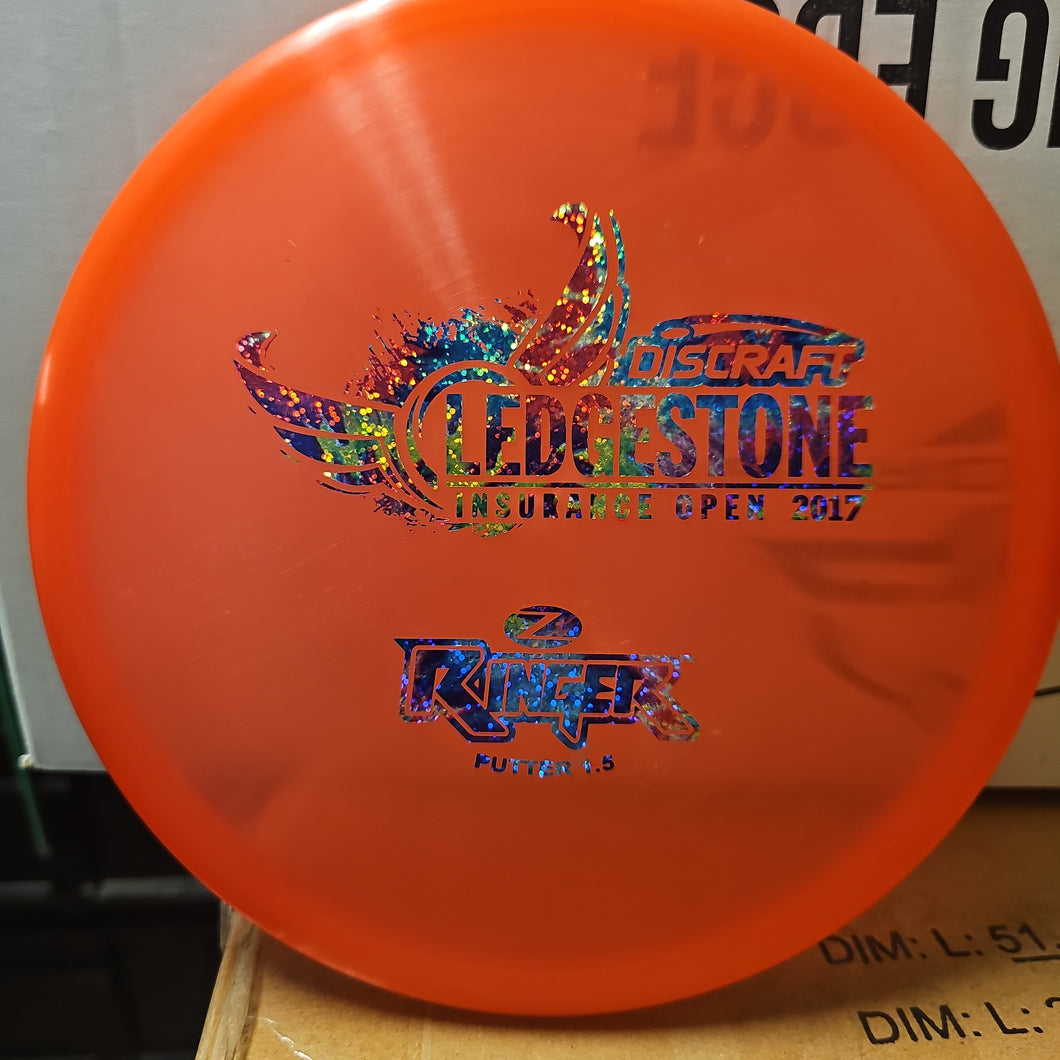 Discraft Z-Line Ringer - Ledgestone Insurance Open 2017 Stamp