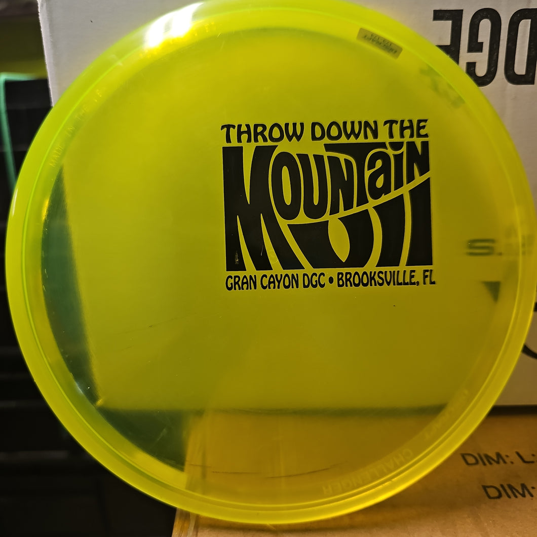 Discraft Z-Line Challenger - Throw Down The Mountain VII Stamp
