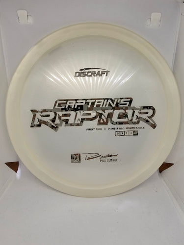 Discraft First Run Z Captain's Raptor