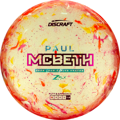 Discraft 2024 Paul McBeth Tour Series Jawbreaker ZFLX Kratos