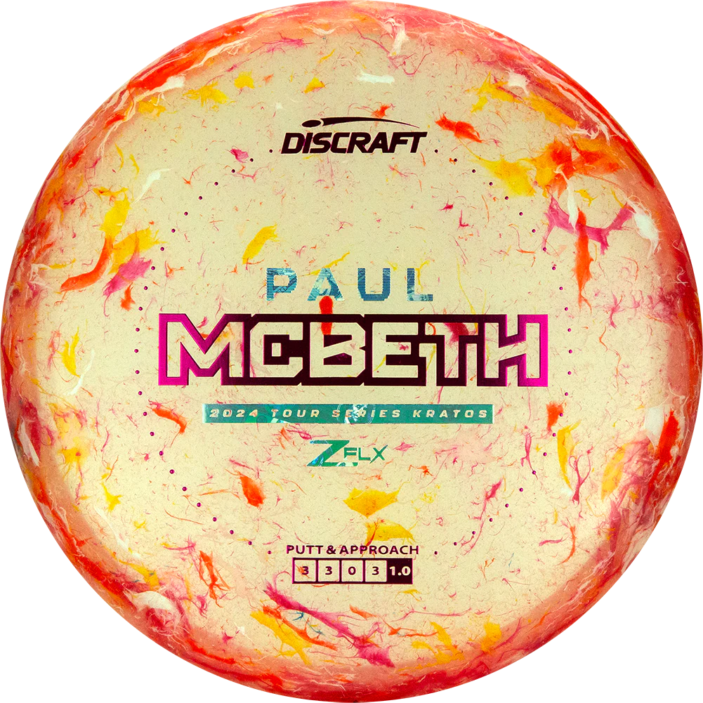 Discraft 2024 Paul McBeth Tour Series Jawbreaker ZFLX Kratos