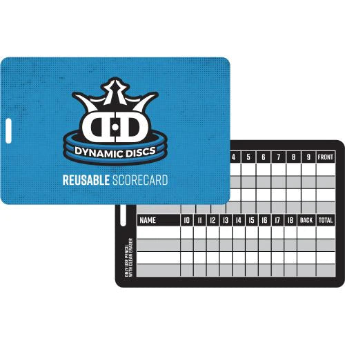 Dynamic Discs Reusable Scorecard