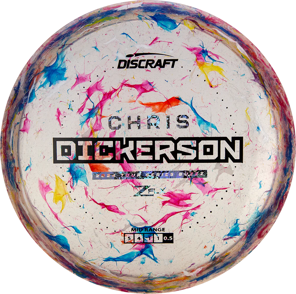 Discraft 2024 Chris Dickerson Tour Series Jawbreaker ZFLX Buzzz