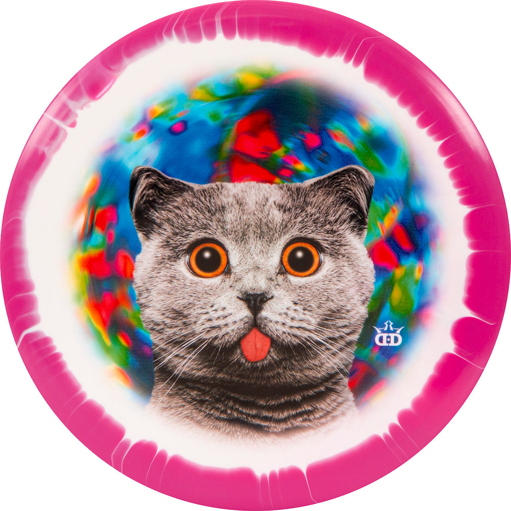 Dynamic Discs Fuzion Orbit Verdict - Kitty Trippin' Dyemax