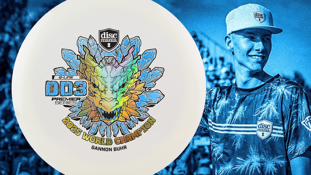 **PRE-ORDER** Discmania Gannon Buhr Premier Series Q-Line DD3 (2025 World Champion)