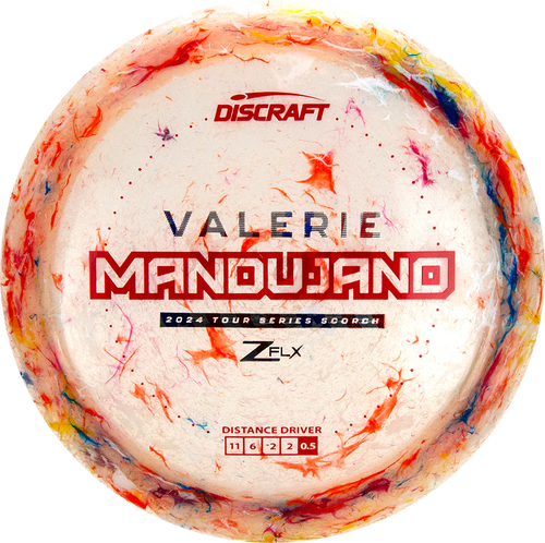 Discraft 2024 Valerie Mandujano Tour Series ZFLX Scorch