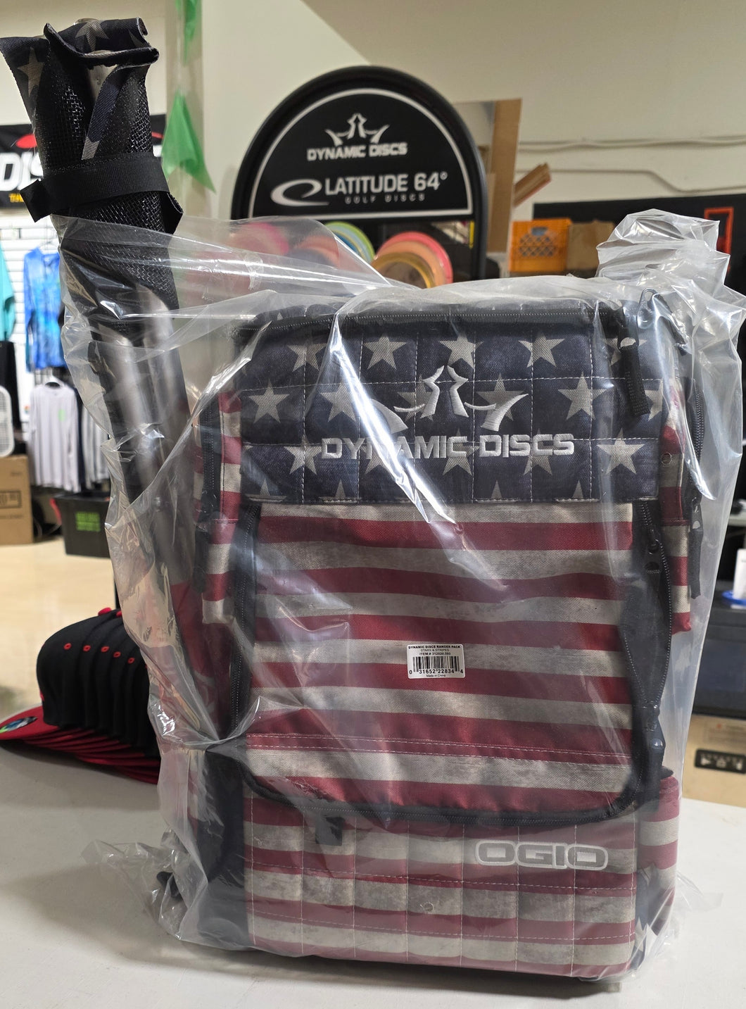 Dynamic Discs Ogio Stars & Stripes Ranger Backpack Combo