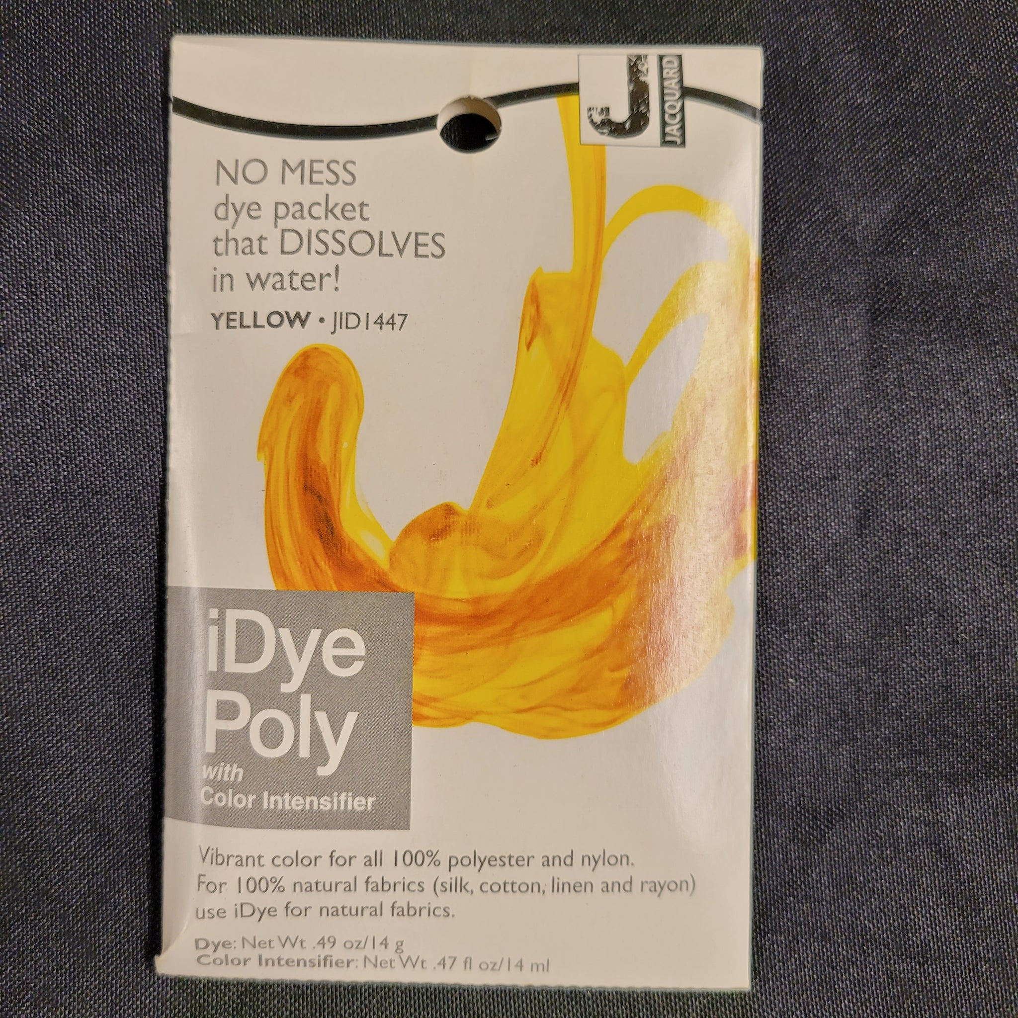 Jacquard iDye - Black, Polyester / Nylon, 14 g packet