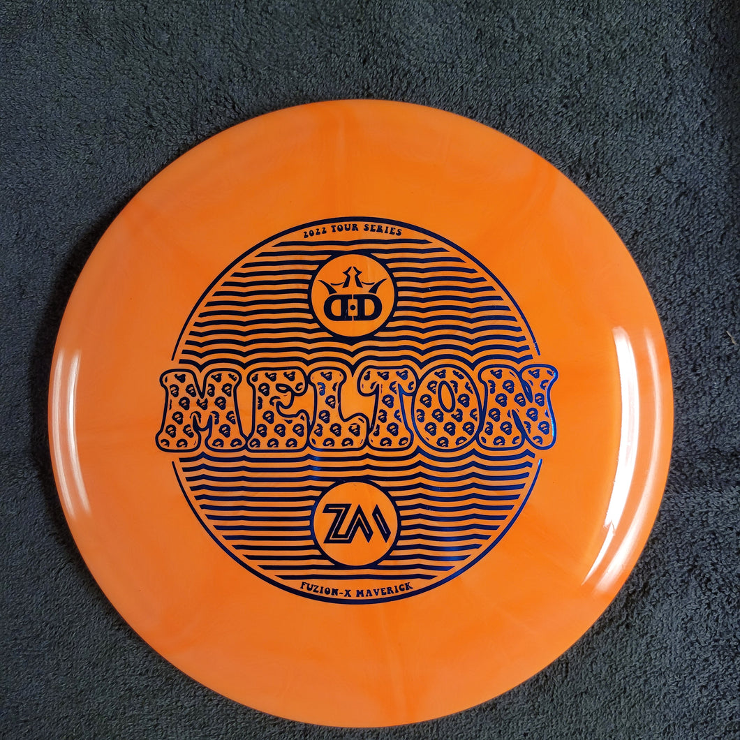 Dynamic Discs Fuzion-X Burst Maverick Zach Melton Team Series