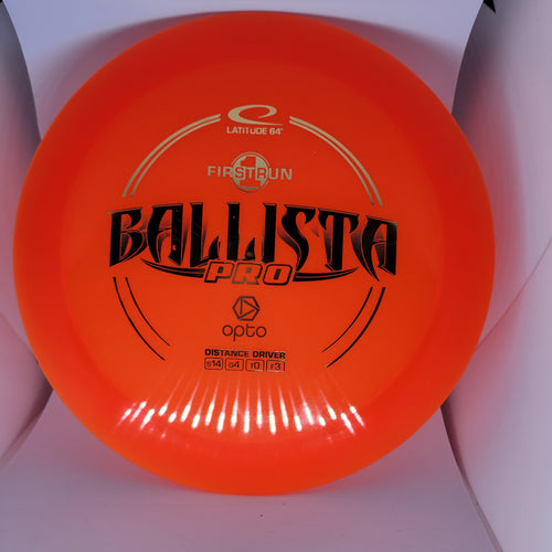 Latitude 64 First Run Opto Ballista Pro