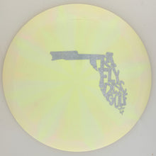Load image into Gallery viewer, Dynamic Discs Fuzion-X Blend Trespass Tri-Fly Florida Stamp