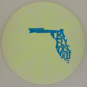 Dynamic Discs Fuzion-X Blend Trespass Tri-Fly Florida Stamp