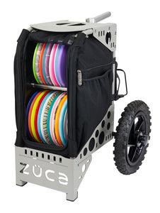Disc Golf All-Terrain/Disc Golf Cart Disc Golf Rack by ZÜCA