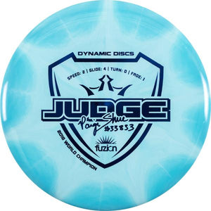 Dynamic Discs Fuzion Burst Judge - 2018 World Champion Paige Shue