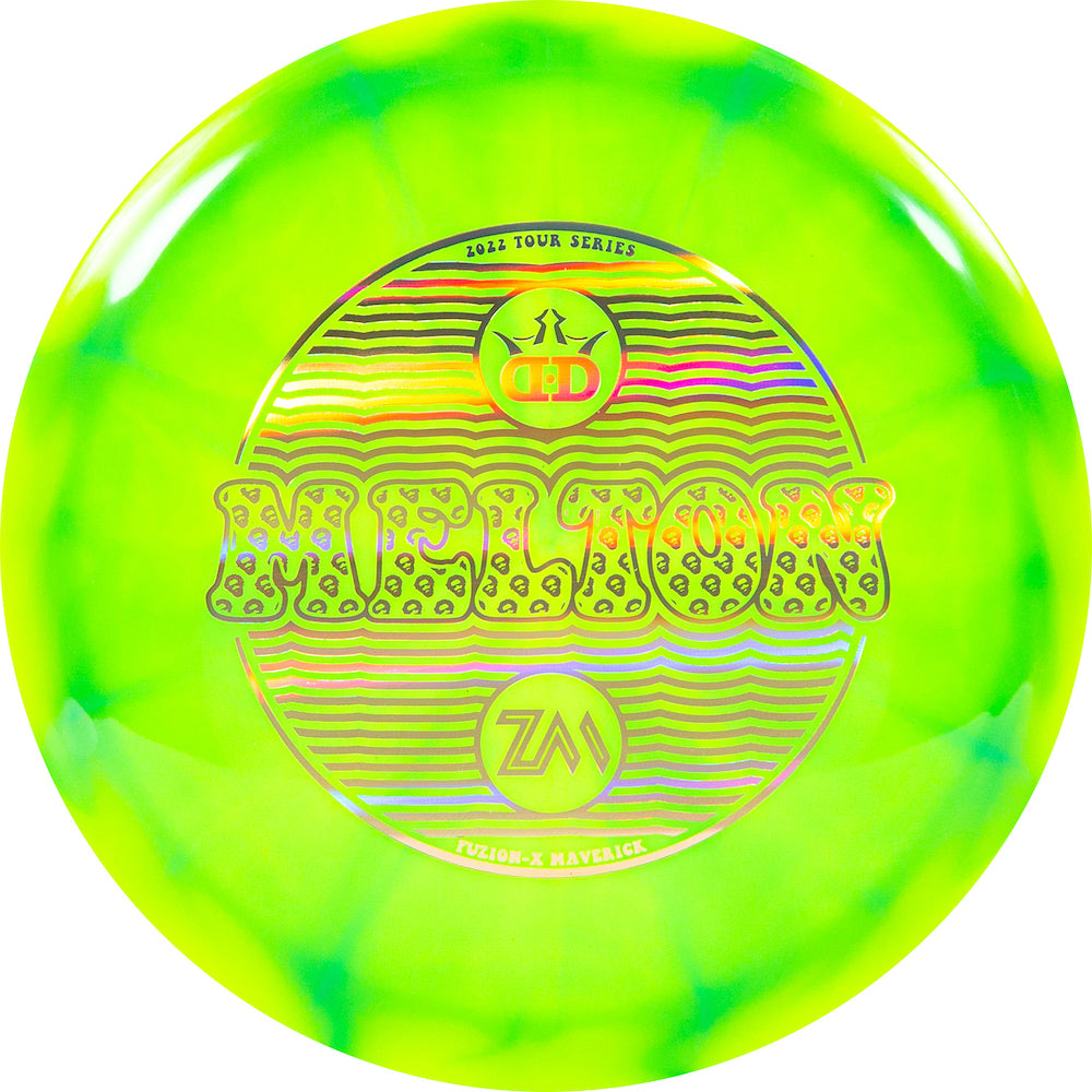 Dynamic Discs Fuzion-X Burst Maverick Zach Melton Team Series
