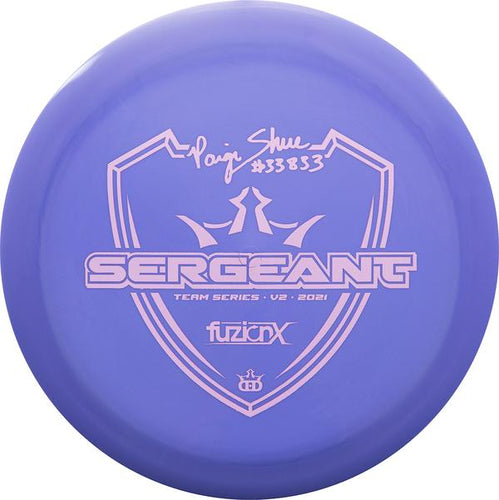 Dynamic Discs Fuzion-X Sergeant Paige Shue 2021 Team Series