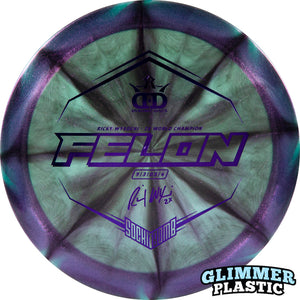 Dynamic Discs Lucid Ice Glimmer Felon Ricky Wysocki Sockibomb Stamp