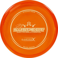 Load image into Gallery viewer, Dynamic Discs Lucid-X Suspect - Paige Pierce 2019 FPO World Champion