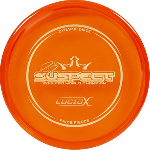 Dynamic Discs Lucid-X Suspect - Paige Pierce 2019 FPO World Champion