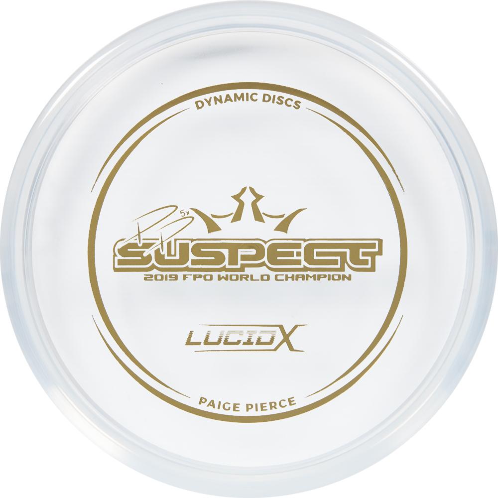 Dynamic Discs Lucid-X Suspect - Paige Pierce 2019 FPO World Champion