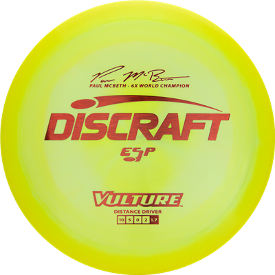 Discraft Paul McBeth 6x ESP Vulture Signature Series