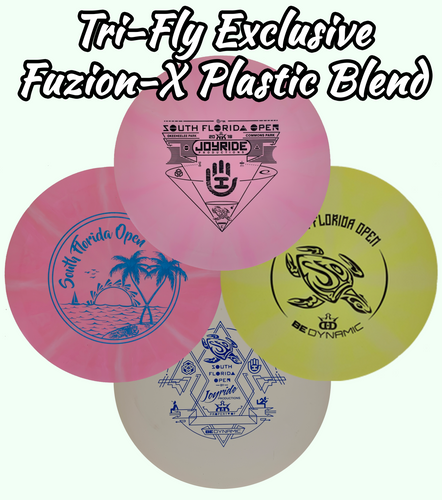 Dynamic Discs Fuzion-X Blend Trespass (Mixed Stamps) - 5 & 10 packs